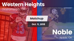 Matchup: Western Heights vs. Noble  2018