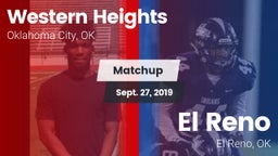 Matchup: Western Heights vs. El Reno  2019