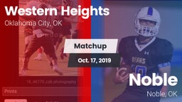 Matchup: Western Heights vs. Noble  2019