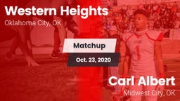 Matchup: Western Heights vs. Carl Albert   2020