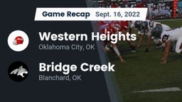 Recap: Western Heights  vs. Bridge Creek  2022