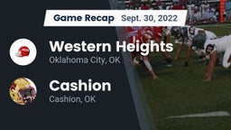 Recap: Western Heights  vs. Cashion  2022