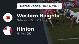 Recap: Western Heights  vs. Hinton  2022