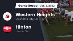 Recap: Western Heights  vs. Hinton  2023