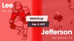 Matchup: Lee  vs. Jefferson  2017