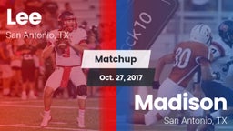 Matchup: Lee  vs. Madison  2017