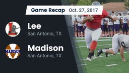 Recap: Lee  vs. Madison  2017