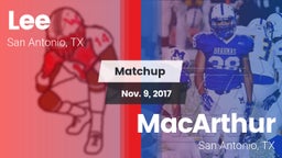 Matchup: Lee  vs. MacArthur  2017