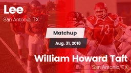 Matchup: Lee  vs. William Howard Taft  2018