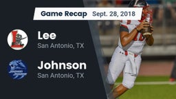 Recap: Lee  vs. Johnson  2018