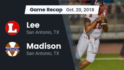 Recap: Lee  vs. Madison  2018