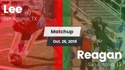 Matchup: Lee  vs. Reagan  2018