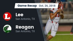 Recap: Lee  vs. Reagan  2018