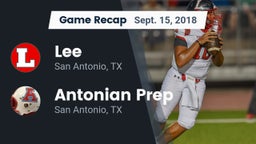 Recap: Lee  vs. Antonian Prep  2018