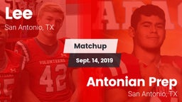 Matchup: Lee  vs. Antonian Prep  2019