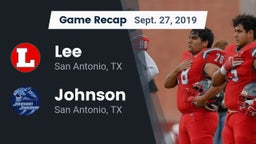 Recap: Lee  vs. Johnson  2019