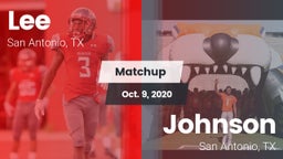 Matchup: Lee  vs. Johnson  2020