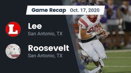 Recap: Lee  vs. Roosevelt  2020
