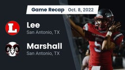 Recap: Lee  vs. Marshall  2022