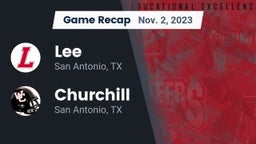 Recap: Lee  vs. Churchill  2023