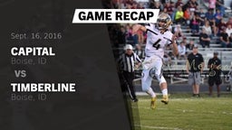 Recap: Capital  vs. Timberline  2016