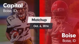 Matchup: Capital  vs. Boise  2016