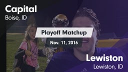 Matchup: Capital  vs. Lewiston  2016