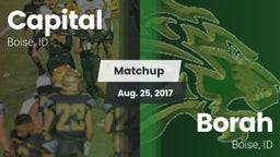 Matchup: Capital  vs. Borah  2017