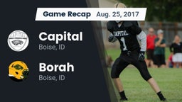 Recap: Capital  vs. Borah  2017