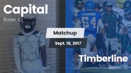 Matchup: Capital  vs. Timberline  2017