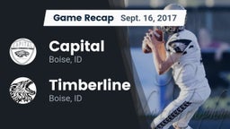 Recap: Capital  vs. Timberline  2017