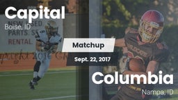 Matchup: Capital  vs. Columbia  2017