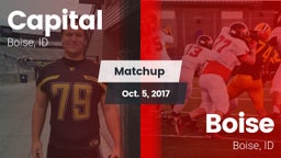 Matchup: Capital  vs. Boise  2017