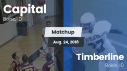 Matchup: Capital  vs. Timberline  2018