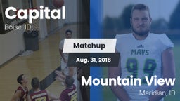 Matchup: Capital  vs. Mountain View  2018