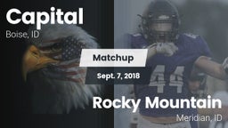Matchup: Capital  vs. Rocky Mountain  2018