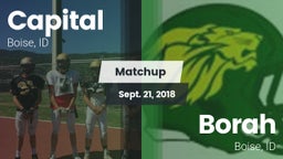 Matchup: Capital  vs. Borah  2018