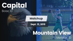 Matchup: Capital  vs. Mountain View  2019