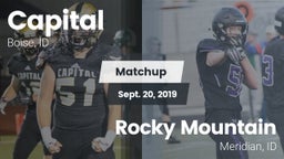 Matchup: Capital  vs. Rocky Mountain  2019