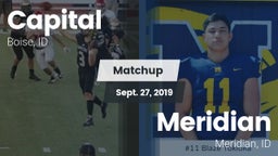 Matchup: Capital  vs. Meridian  2019