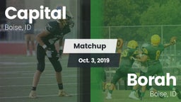 Matchup: Capital  vs. Borah  2019