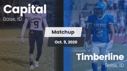 Matchup: Capital  vs. Timberline  2020