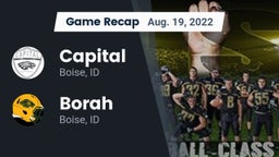 Recap: Capital  vs. Borah  2022