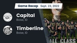 Recap: Capital  vs. Timberline  2022