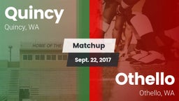 Matchup: Quincy  vs. Othello  2017