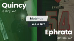 Matchup: Quincy  vs. Ephrata  2017