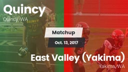 Matchup: Quincy  vs. East Valley  (Yakima) 2017