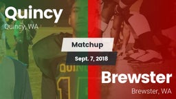 Matchup: Quincy  vs. Brewster  2018
