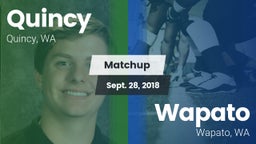 Matchup: Quincy  vs. Wapato  2018