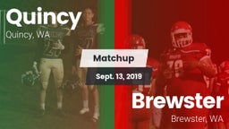 Matchup: Quincy  vs. Brewster  2019